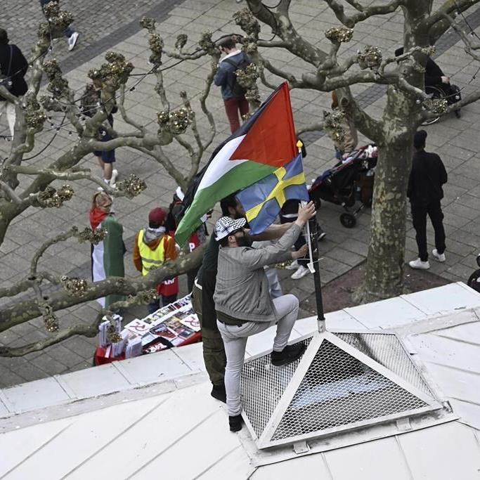 Thousands of pro-Palestinian protesters march in Malmo against Israel's Eurovision participation